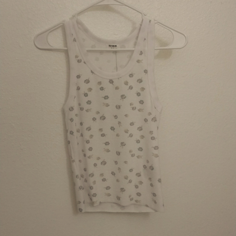 Flower tank top